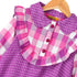 Pink Winter Flannel Dress